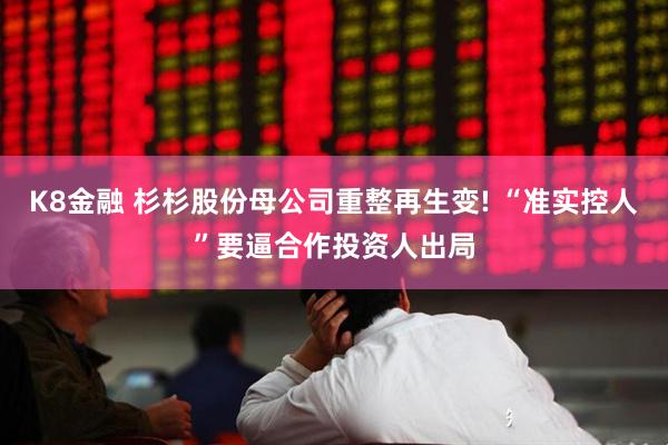 K8金融 杉杉股份母公司重整再生变! “准实控人”要逼合作投资人出局