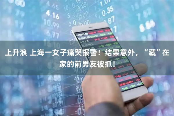 上升浪 上海一女子痛哭报警！结果意外，“藏”在家的前男友被抓！